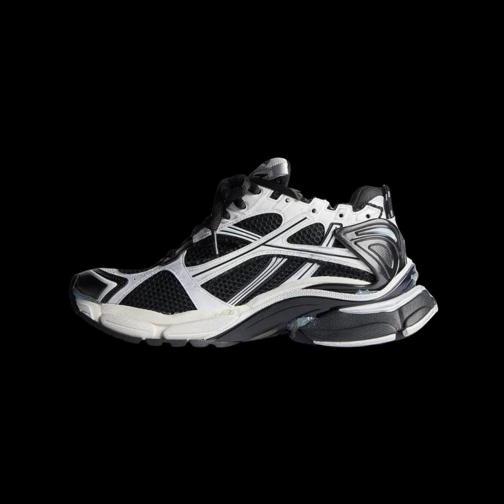 Balenciaga Runner Sneaker In White - HypeFly India View 3