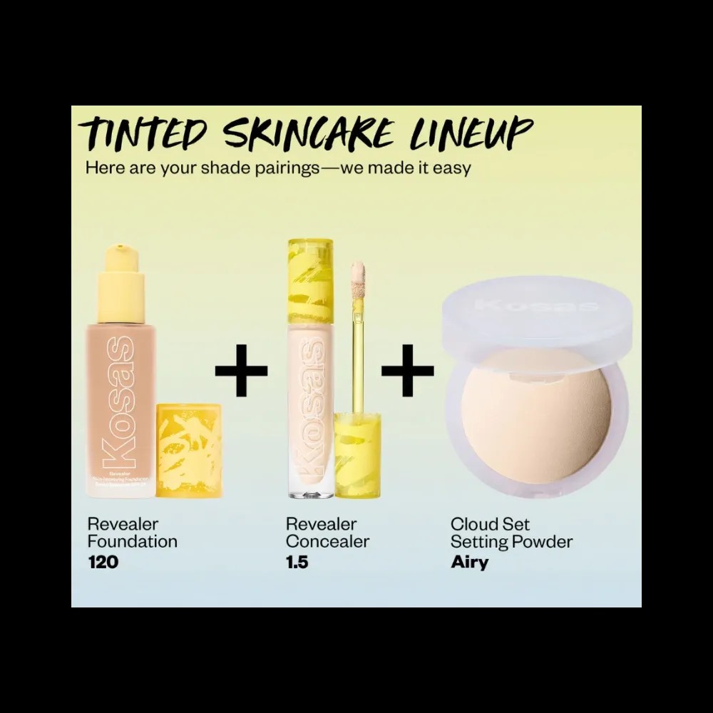 Kosas Cosmetics Revealer Skin-Improving Foundation SPF 25 "Medium Deep Neutral Warm 340" - HypeFly India View 2