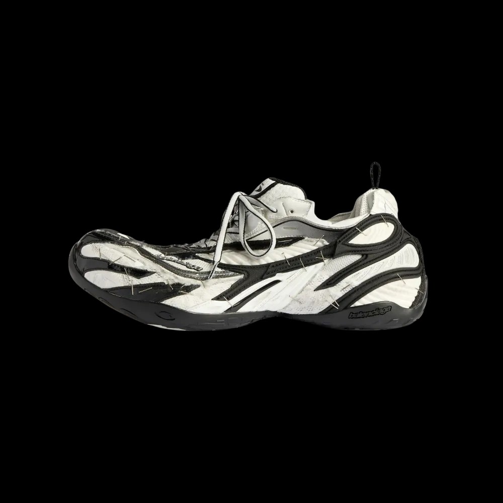 Balenciaga Soleless Sneaker In Black - HypeFly India View 3