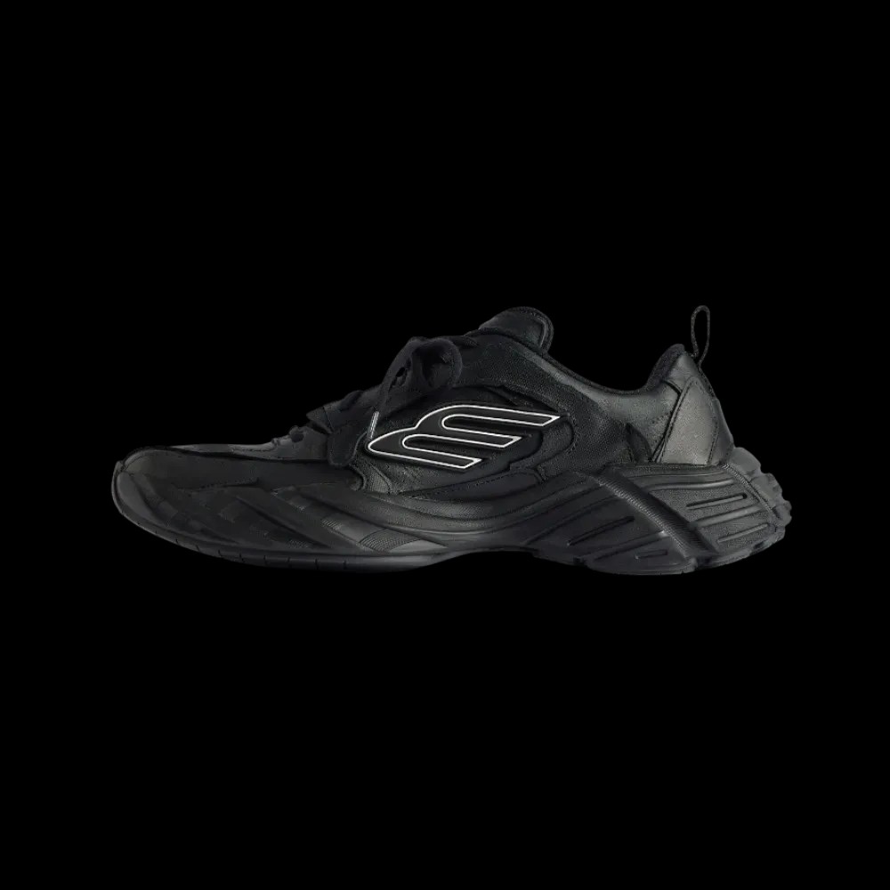 Balenciaga Monday Shoe In Black - HypeFly India View 3