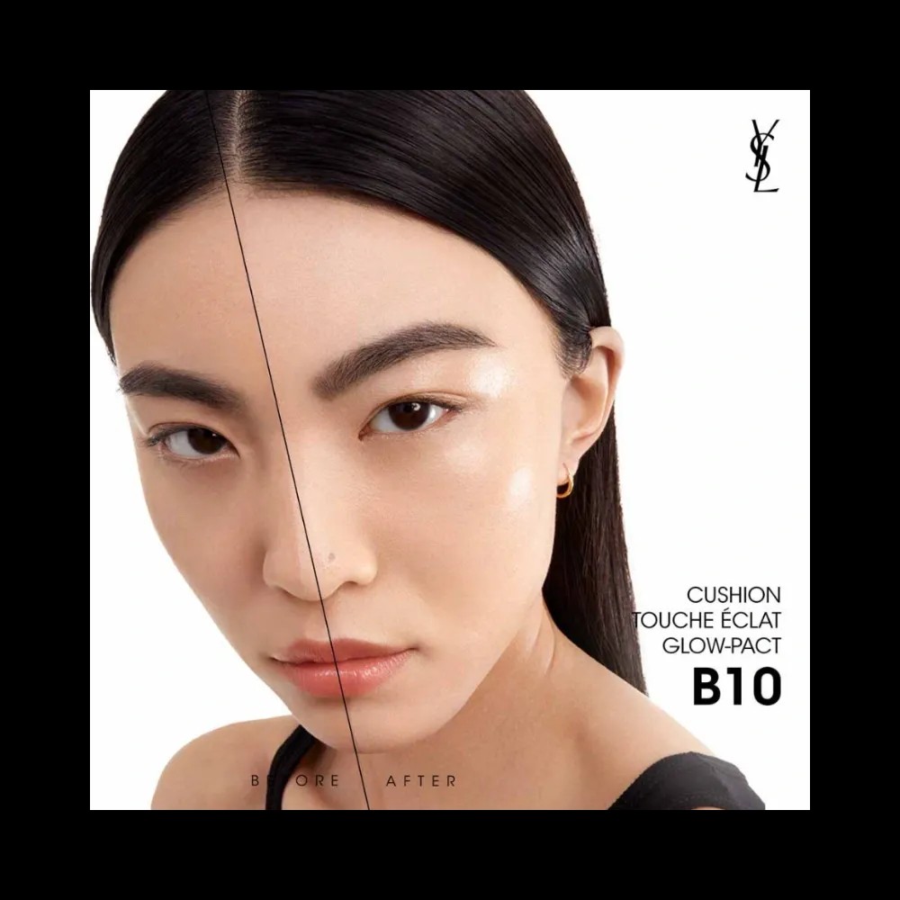  YSL Touche Éclat Glow-Pact Cushion in B10 - HypeFly India View 4