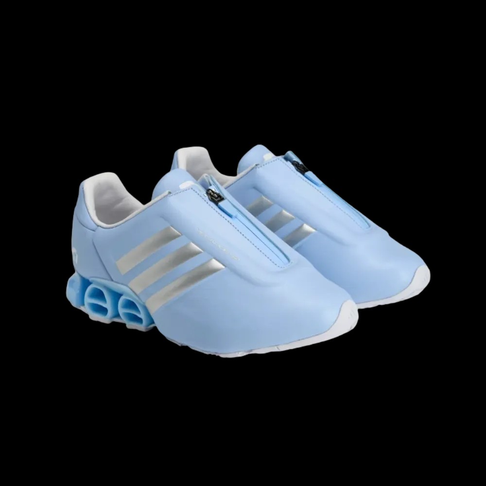 Adidas Megaride S2 Miaou 'Glow Blue Silver Metallic' - HypeFly India View 5