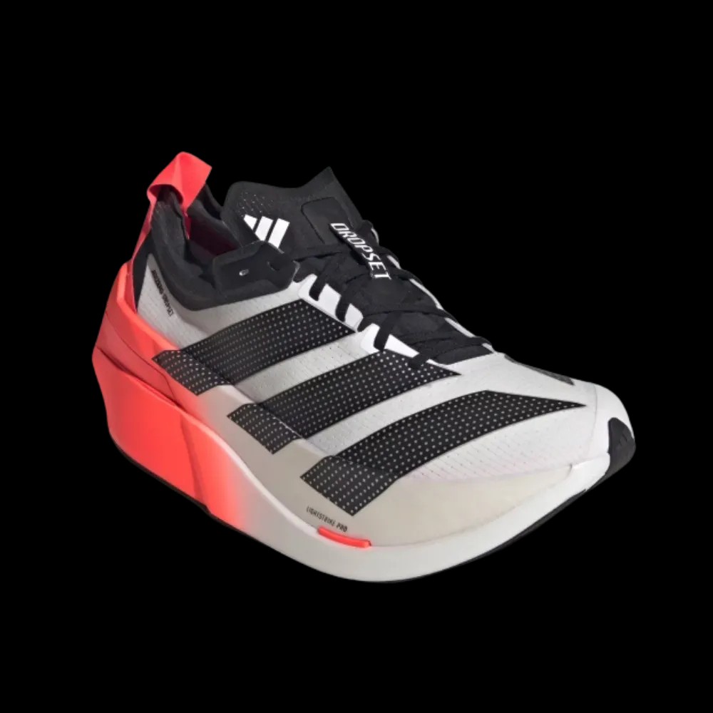 Adidas Workout Adizero Dropset Elite 'Cloud White Solar Red Core Black' - HypeFly India View 5
