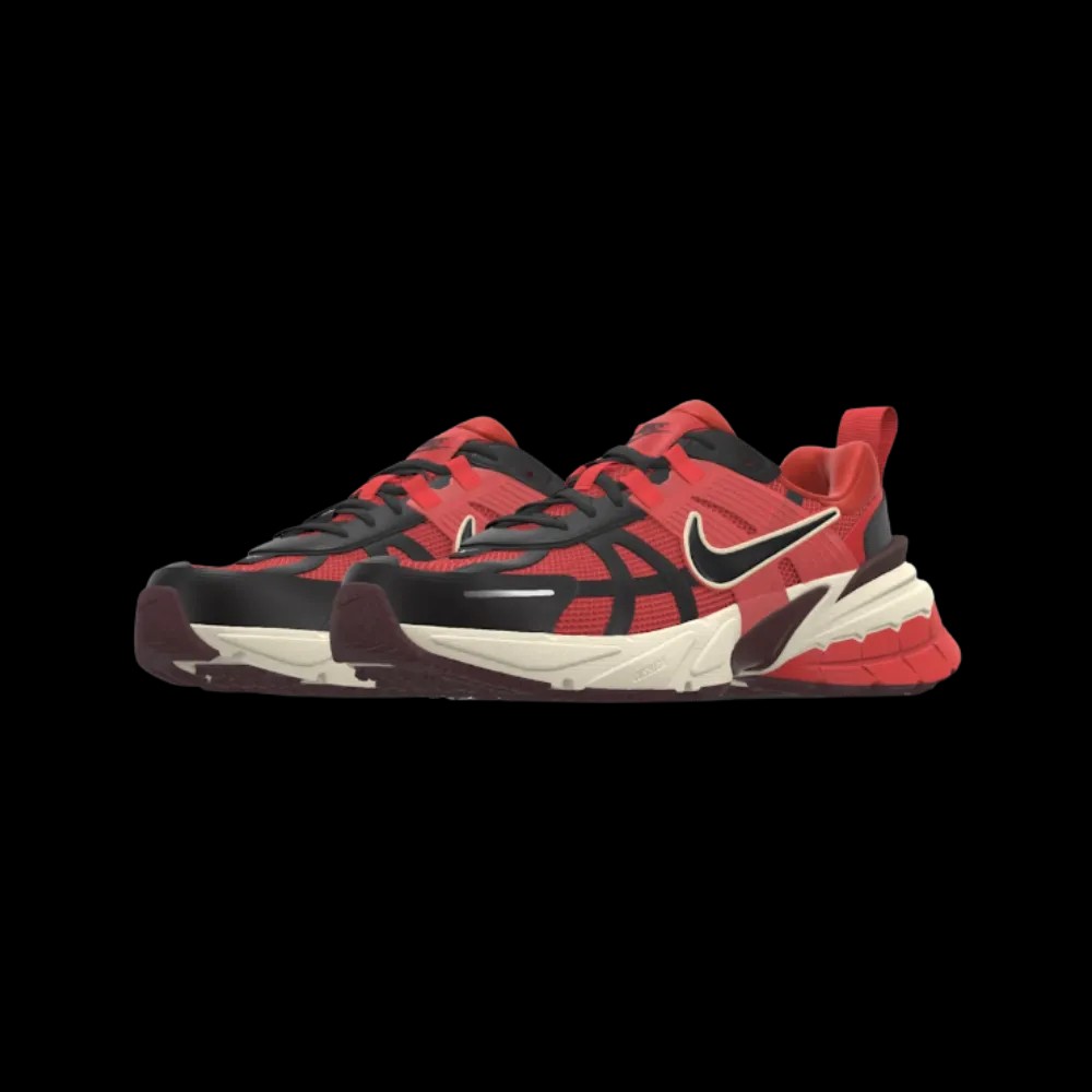 Nike V2K Run By You Red - HypeFly India View 5