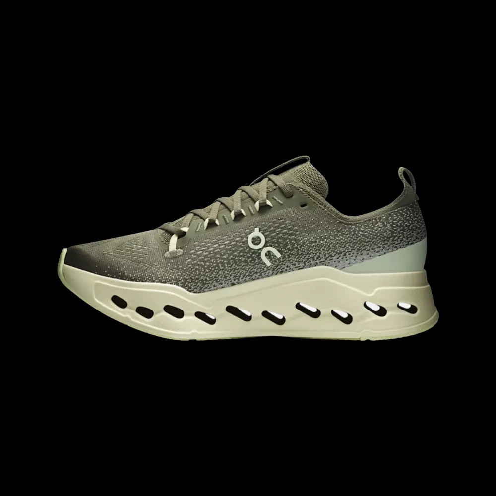 On Running Cloudsurfer Max Wide Olive Seedling - HypeFly India View 3