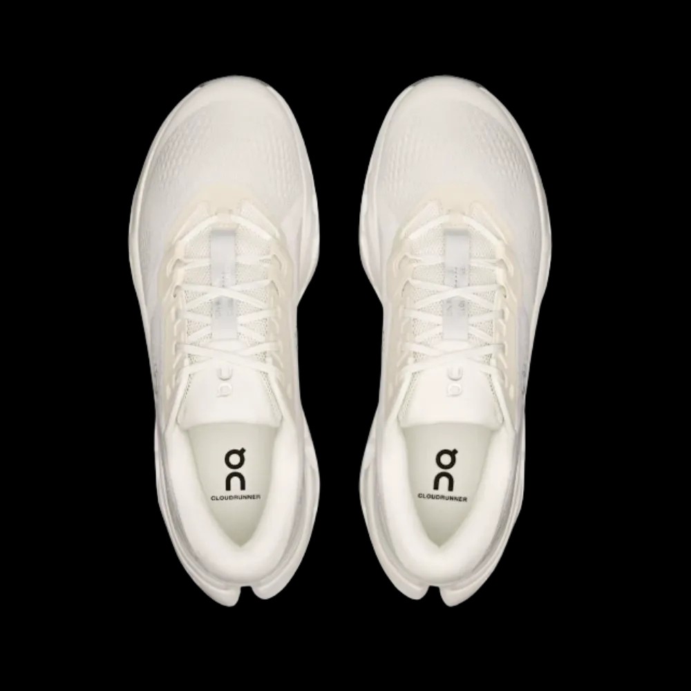 On Running Cloudrunner 3 Wide White Glacier - HypeFly India View 4