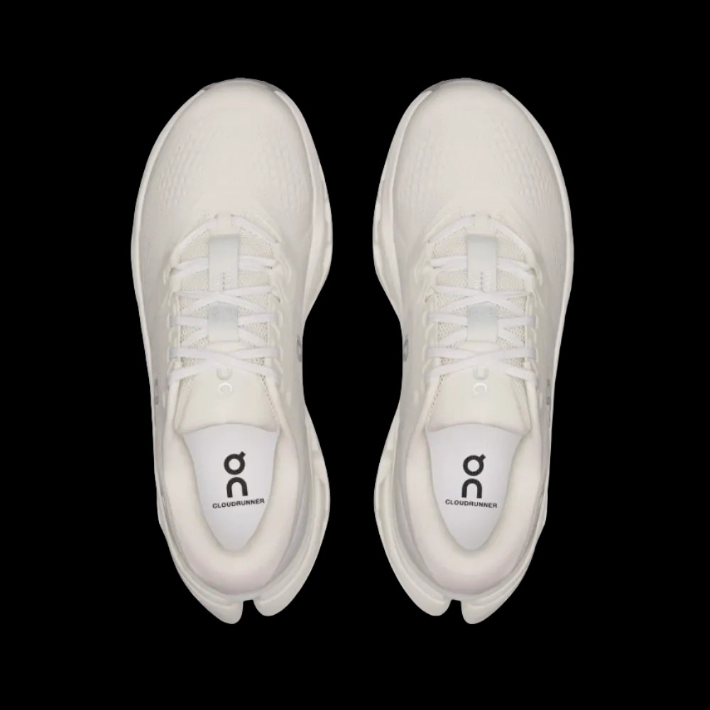 On Running Cloudrunner 3 Wide White Ivory - HypeFly India View 4