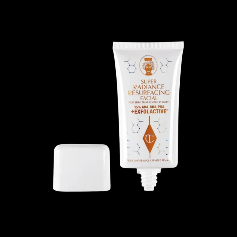 Charlotte Tilbury Super Radiance Resurfacing Facial 50ml Acid Exfoliator - HypeFly India View 5