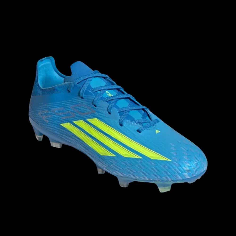 Adidas F50 Pro Firm Ground Soccer Cleats Lucid Ray Blue - HypeFly India View 5