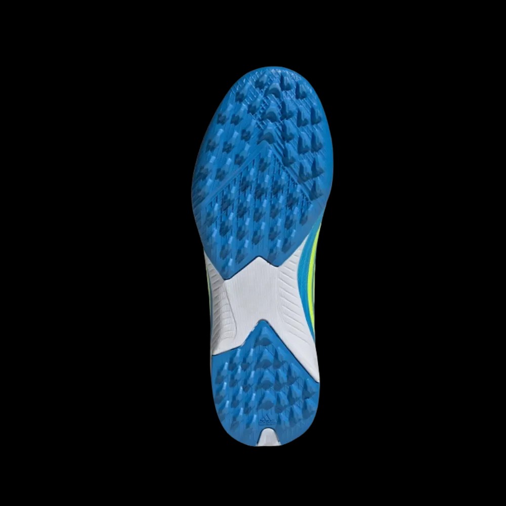 Adidas F50 League Turf Soccer Kids Lucid Ray Blue - HypeFly India View 2