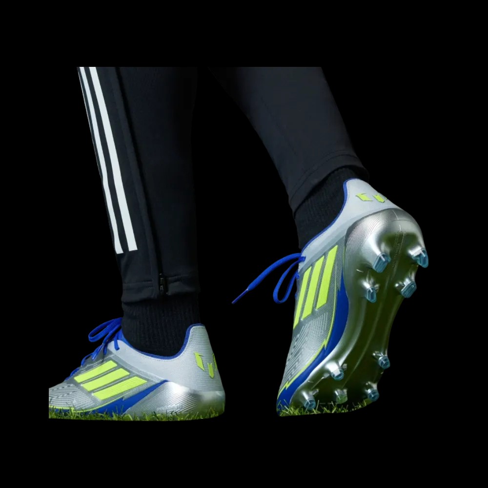 Adidas F50 Elite Messi Firm Ground Soccer Cleats Silver Metallic - HypeFly India View 4