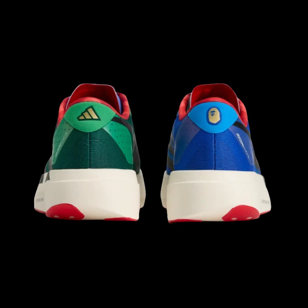 BAPE X Adidas Adizero Evo SL 'Blue Green' - HypeFly India View 2