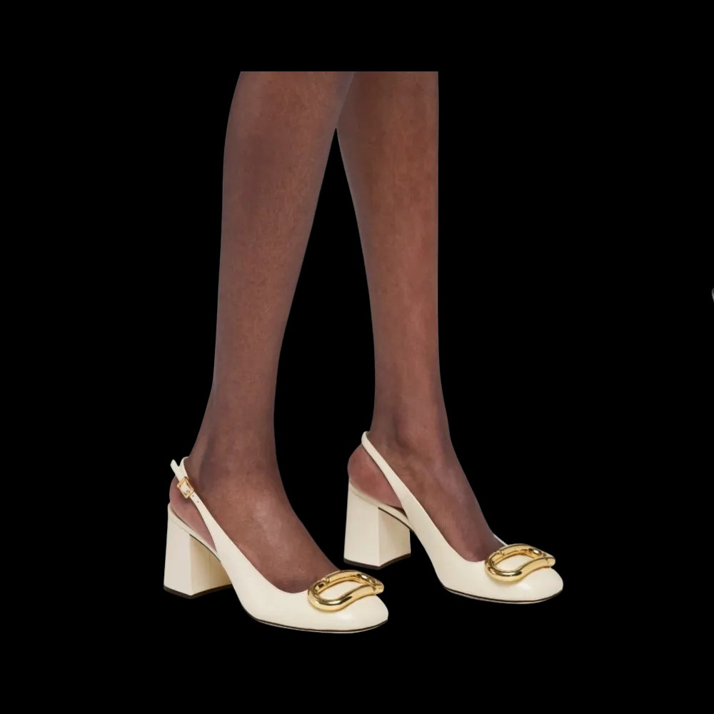 Marc Jacobs Pop J Marc Slingback Cloud White - HypeFly India View 3