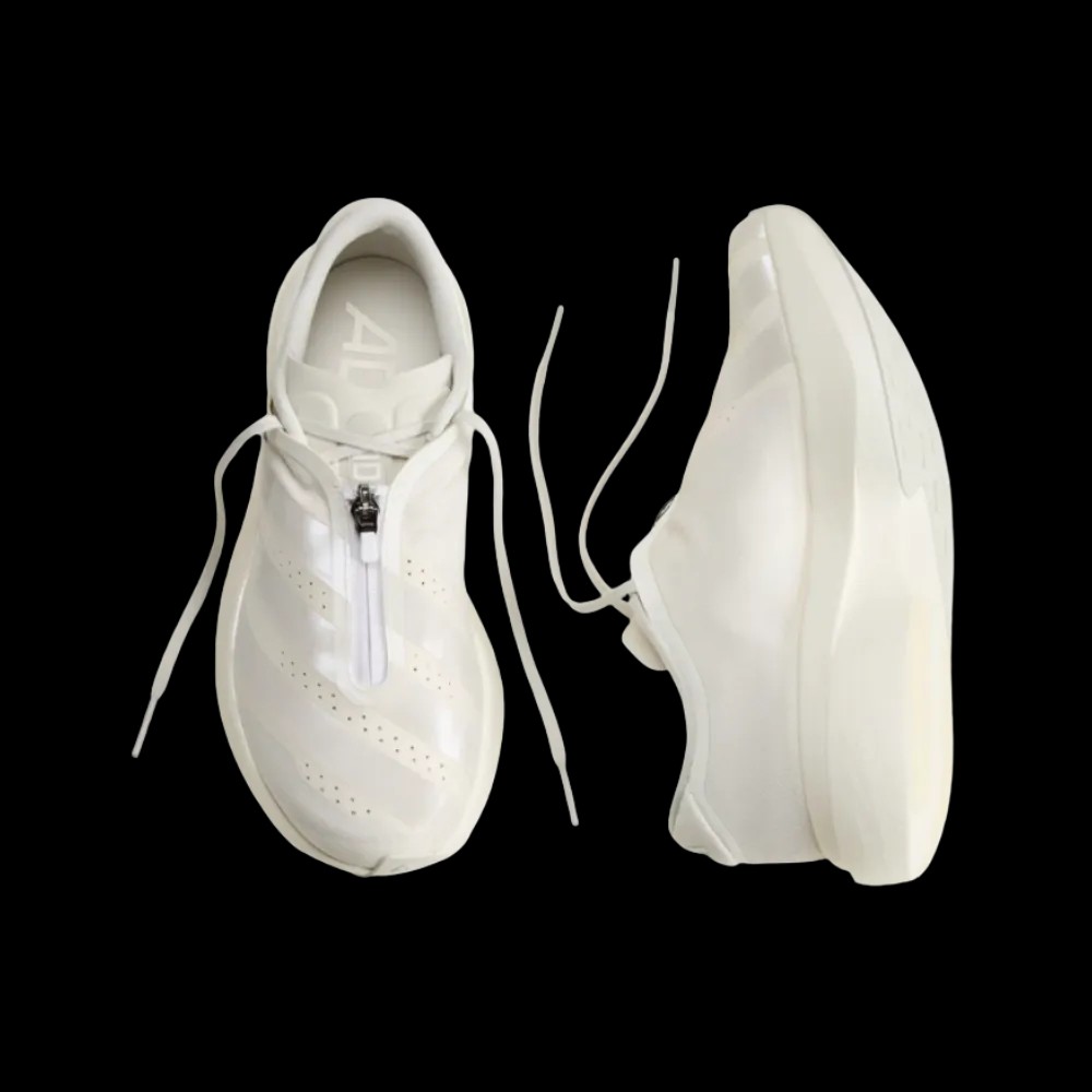 Adidas Adizero Evo SL Zip 'White Zero Metalic' - HypeFly India View 2