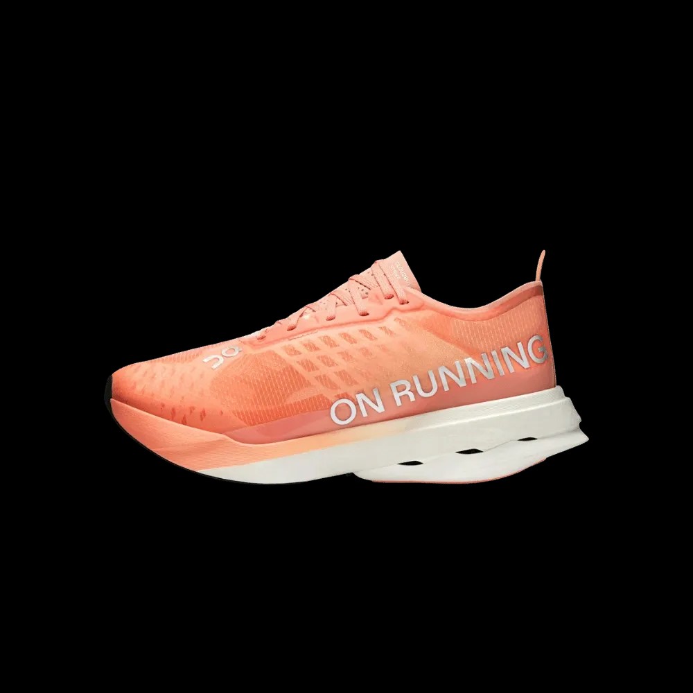 On Running Cloudboom Strike Sunstone White - HypeFly India View 3