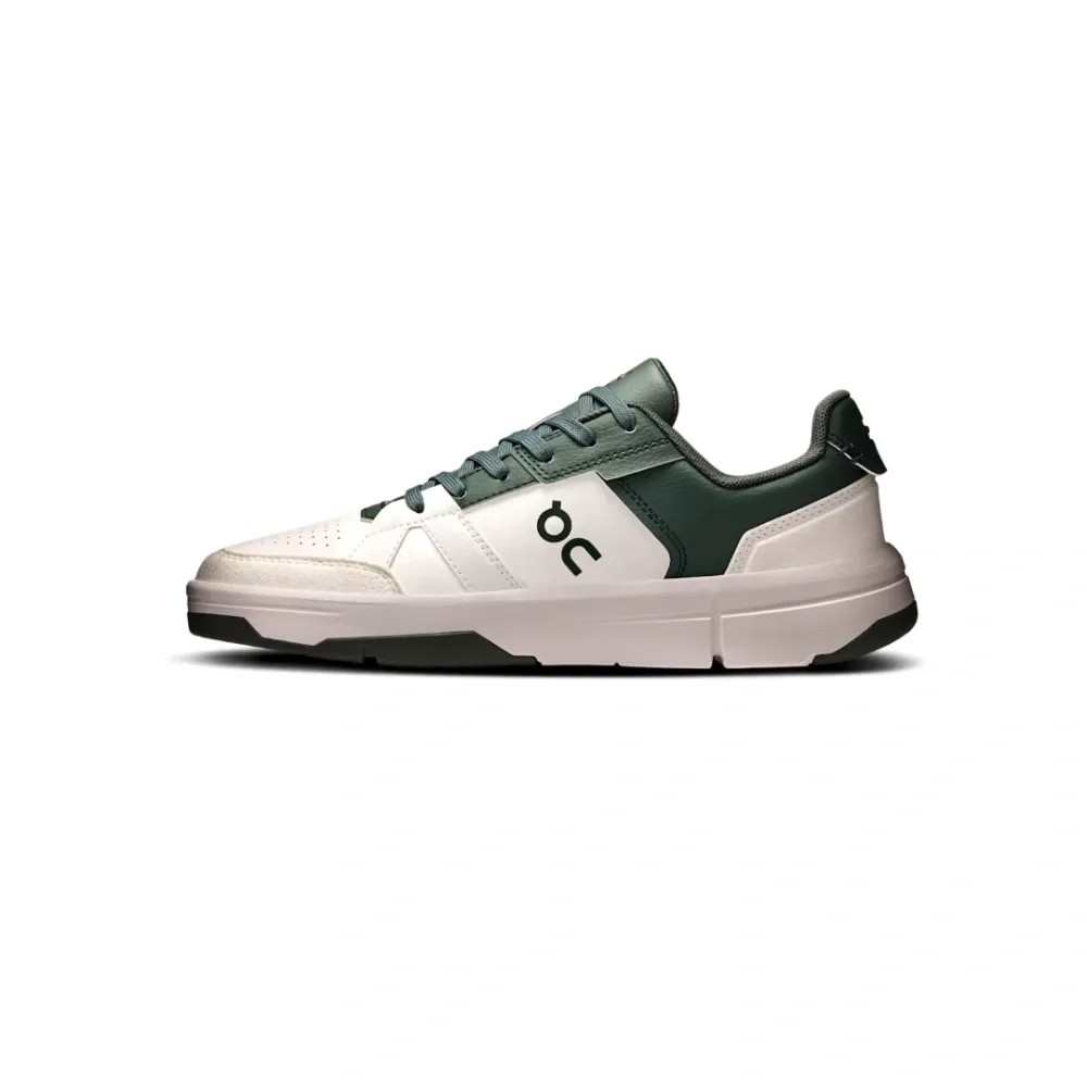THE ROGER Clubhouse White | Olive On Running  - HypeFly India View 4
