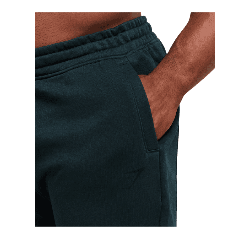 Gymshark Power Wordmark Jogger Oversized Fit Deep Petrol Blue - HypeFly India View 5