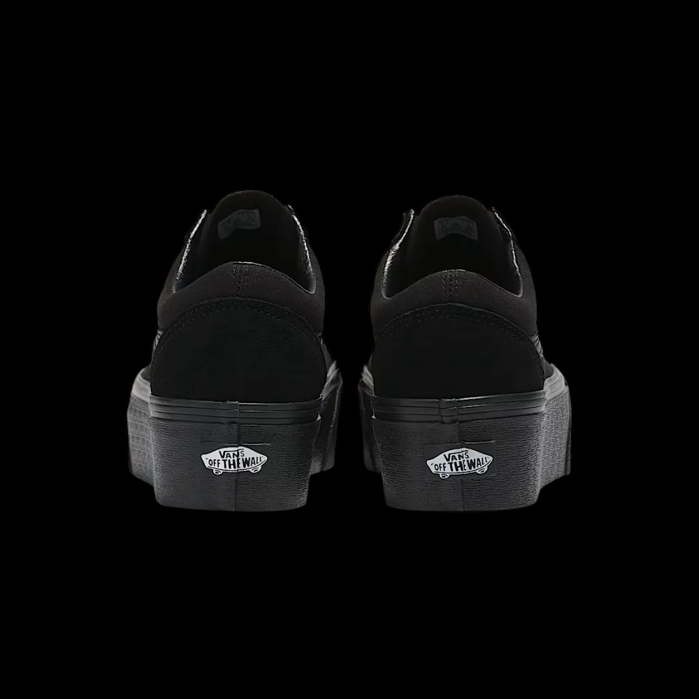 Vans Old Skool Platform Shoe Black - HypeFly India View 4