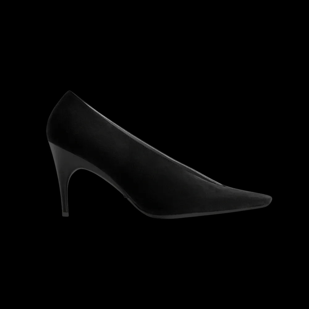 Balenciaga Duchesse Pump In Black - HypeFly India View 1
