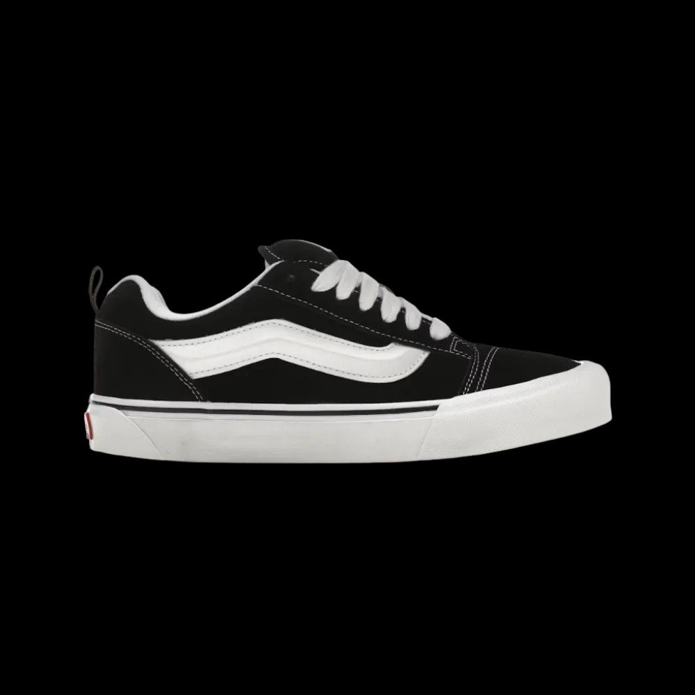 Vans Knu Skool Shoe Black White - HypeFly India View 1