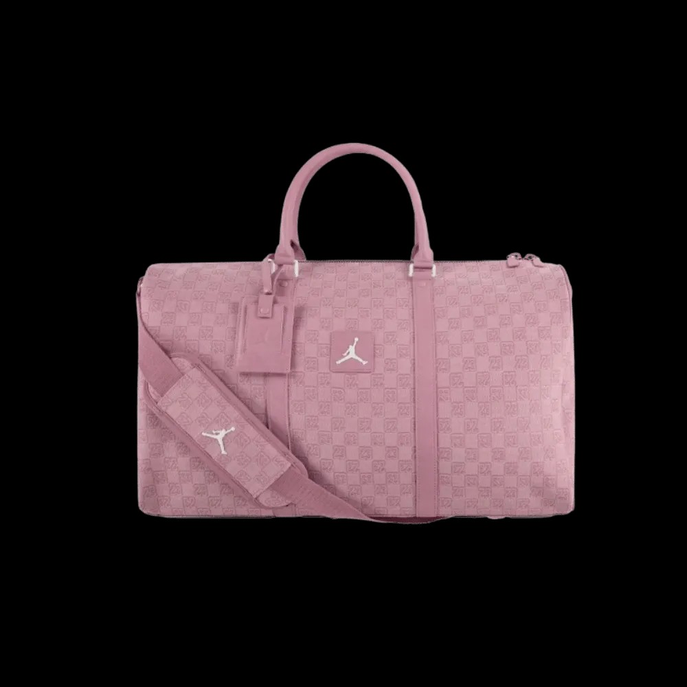 Jordan Monogram Duffel 40L Bag - Pink Glaze - HypeFly India View 2