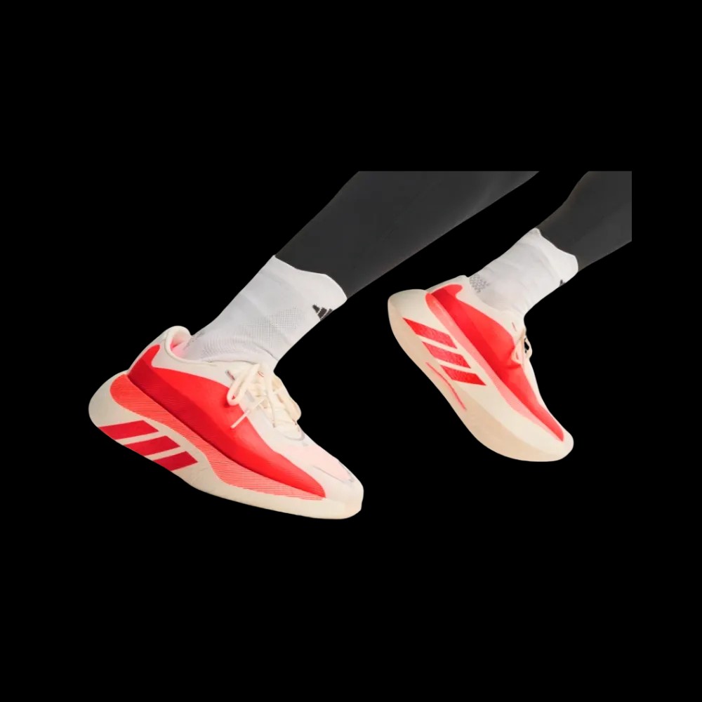 Adidas Hyperboost Edge Hyper White / Solar Turbo - HypeFly India View 4