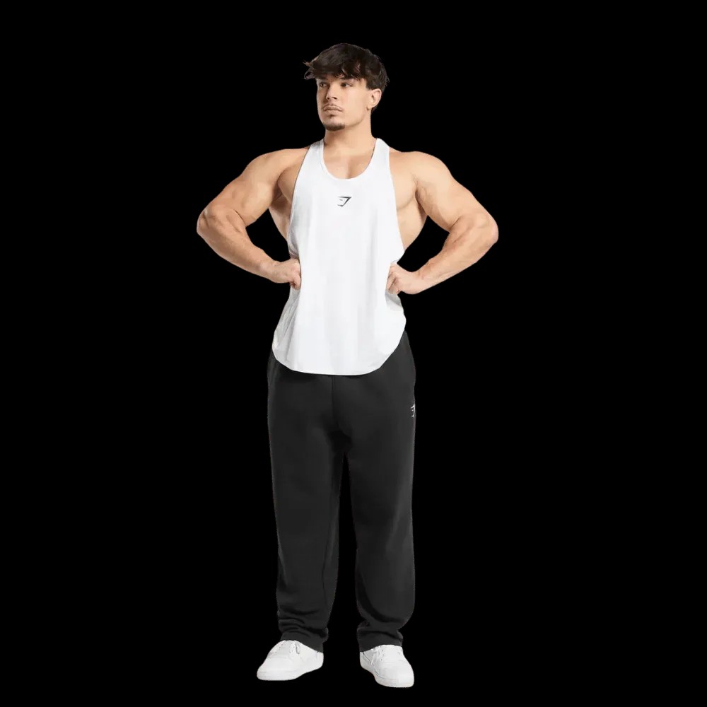 Gymshark Critical Stringer White - HypeFly India View 4