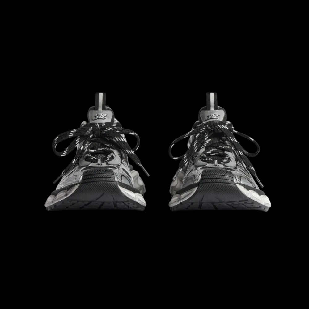 Balenciaga 3XL Sneaker In Silver - HypeFly India View 4