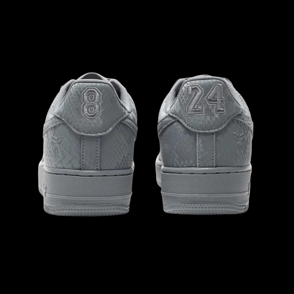 Kobe Bryant x Nike Air Force 1 Low 'Cool Grey' - HypeFly India View 4