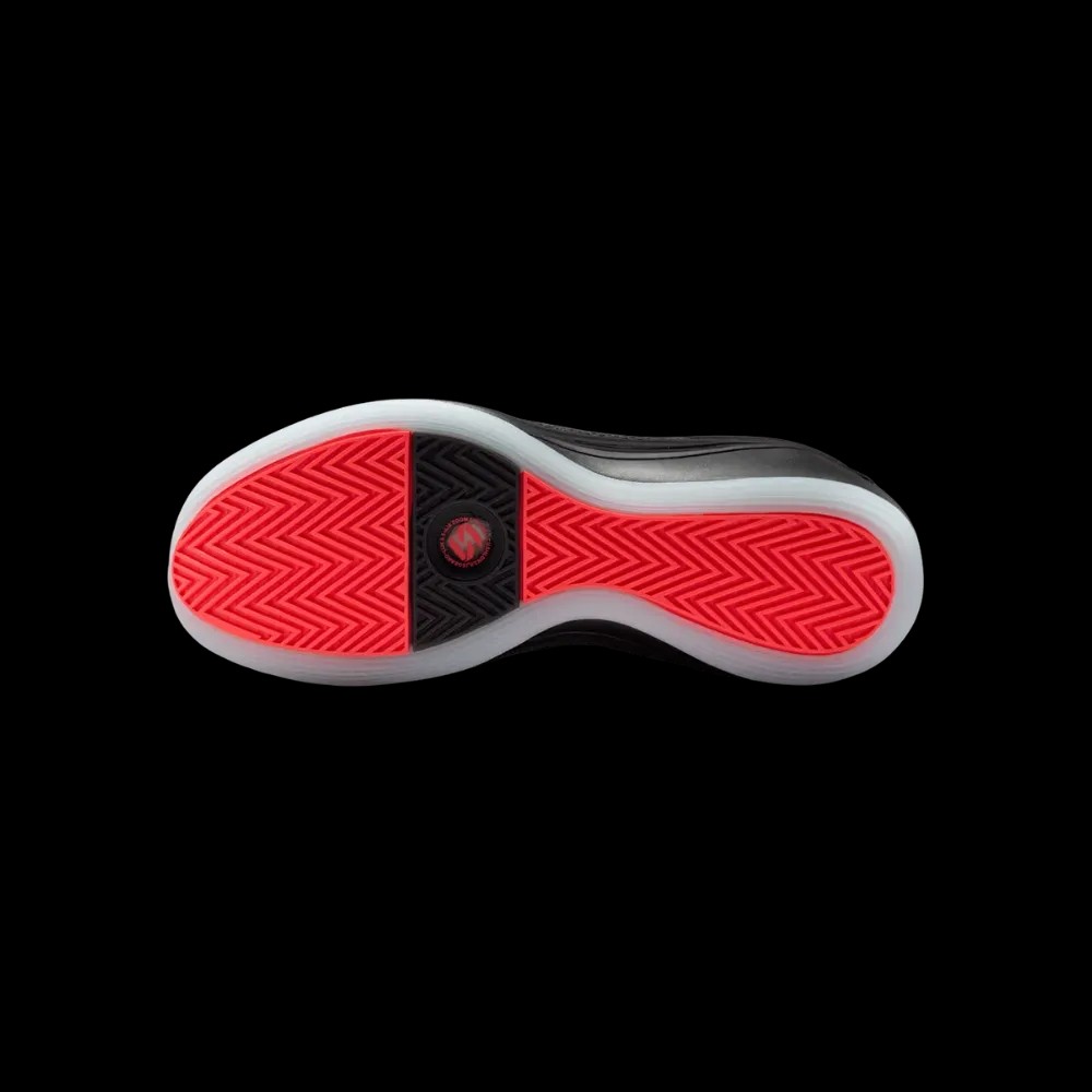 Air Jordan Luka 5 'Black Bright Crimson' - HypeFly India View 4