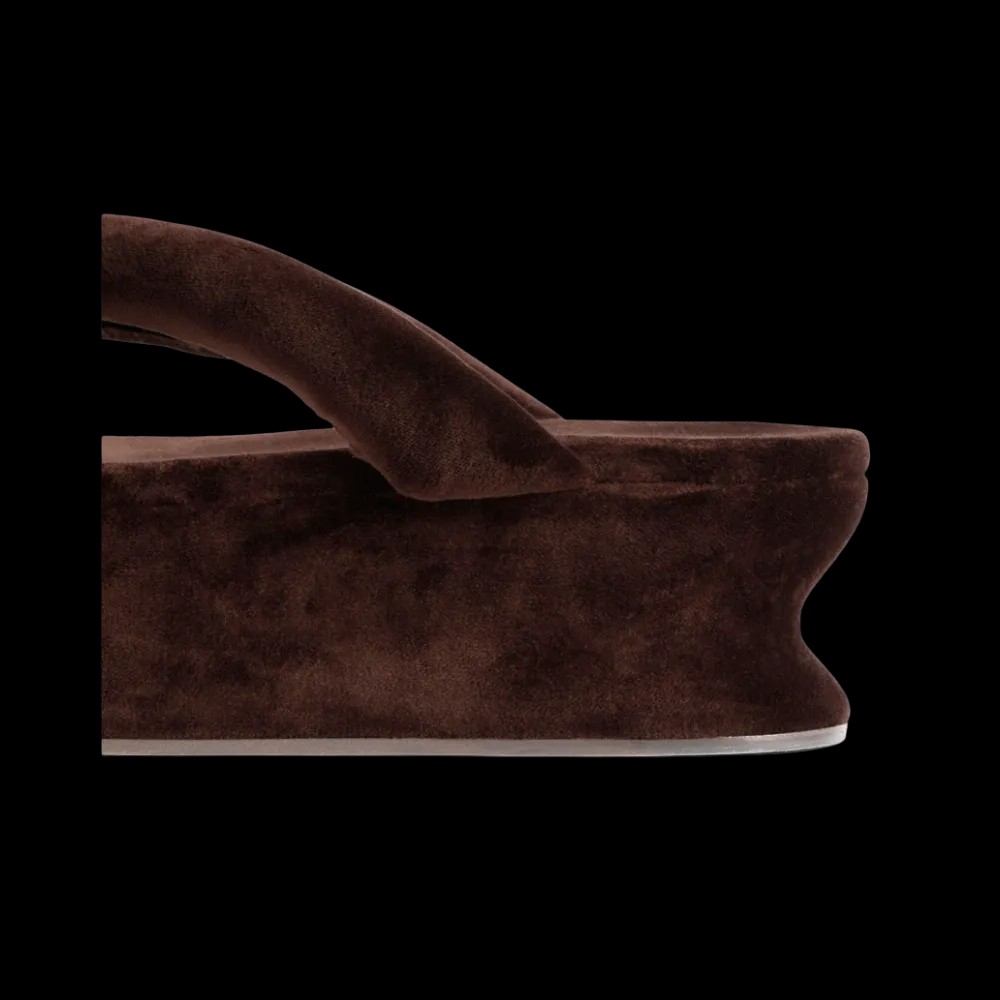 Balenciaga Gaeta Thong In Moka - HypeFly India View 2