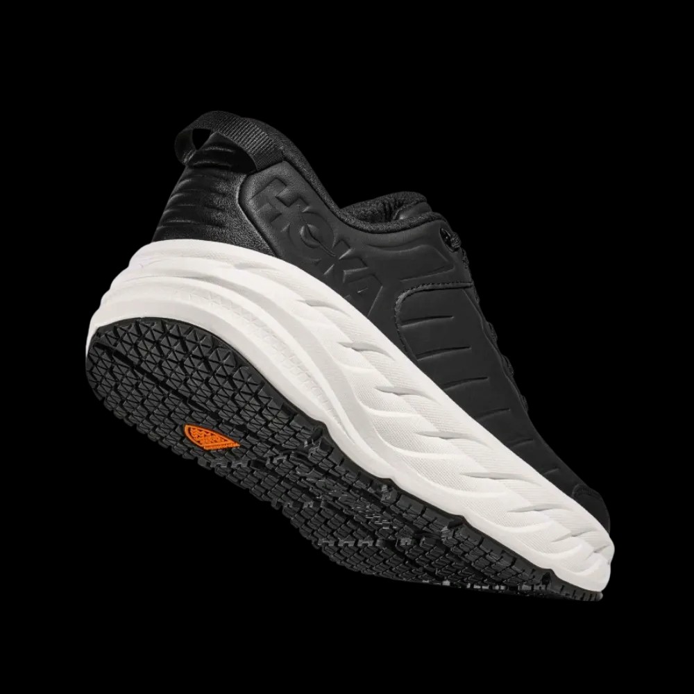Hoka Bondi SR Carbon Black/White - HypeFly India View 4