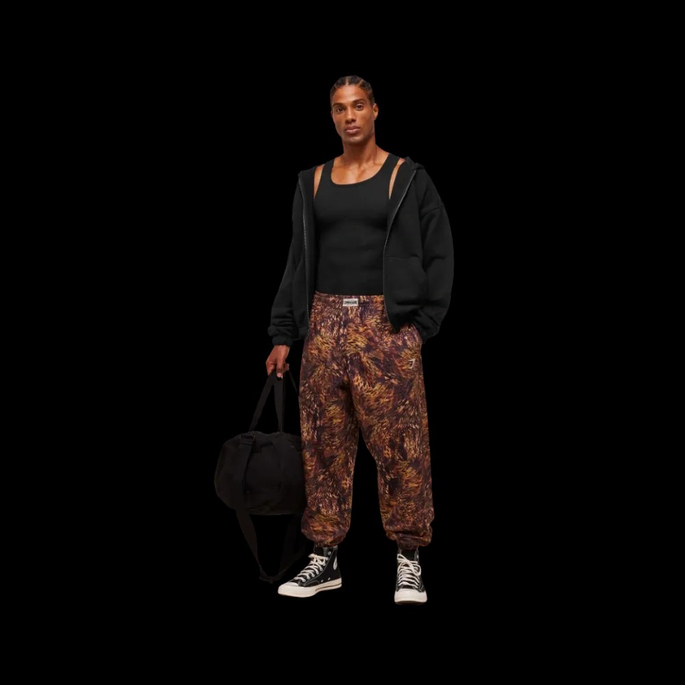 Gymshark Ripstop Pumper Pants Spiced Brown - HypeFly India View 4