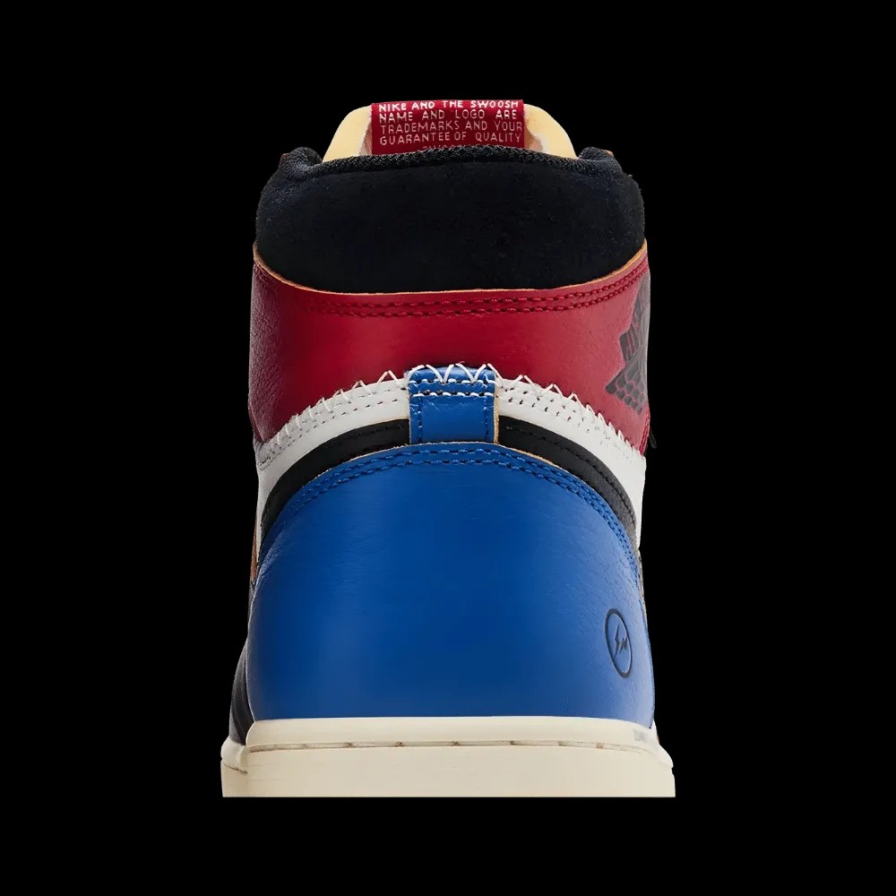 Fragment Design x Union LA x Air Jordan 1 Retro High OG 'Varsity Red' - HypeFly India View 3