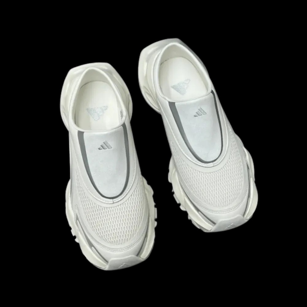 Adidas XLG Runner Mule Cloud White/Gray Silver/White Gray - HypeFly India View 3