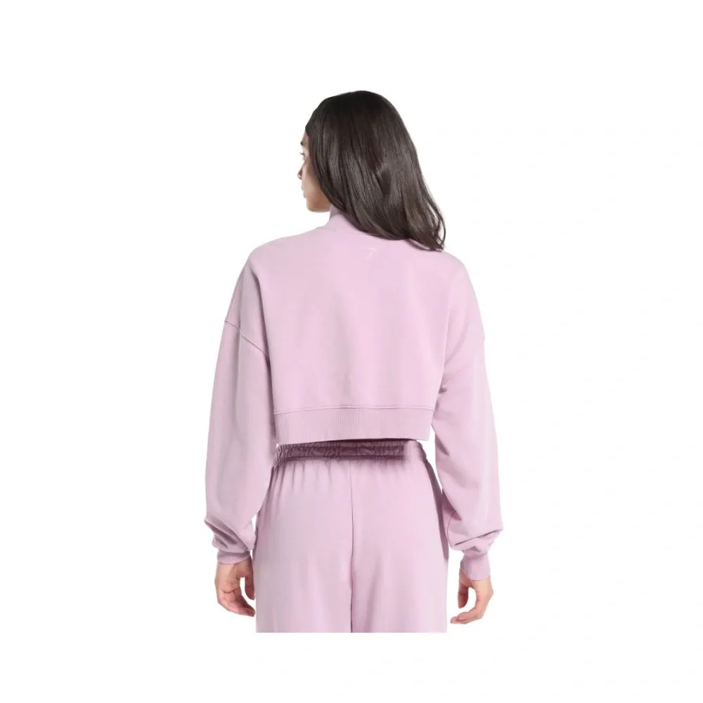 Gymshark Whitney 1/4 Zip Warm Lilac - HypeFly India View 2