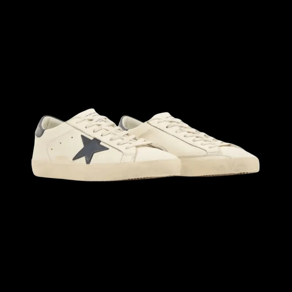 Golden Goose Superstar 'Beige Night Blue' - HypeFly India View 3