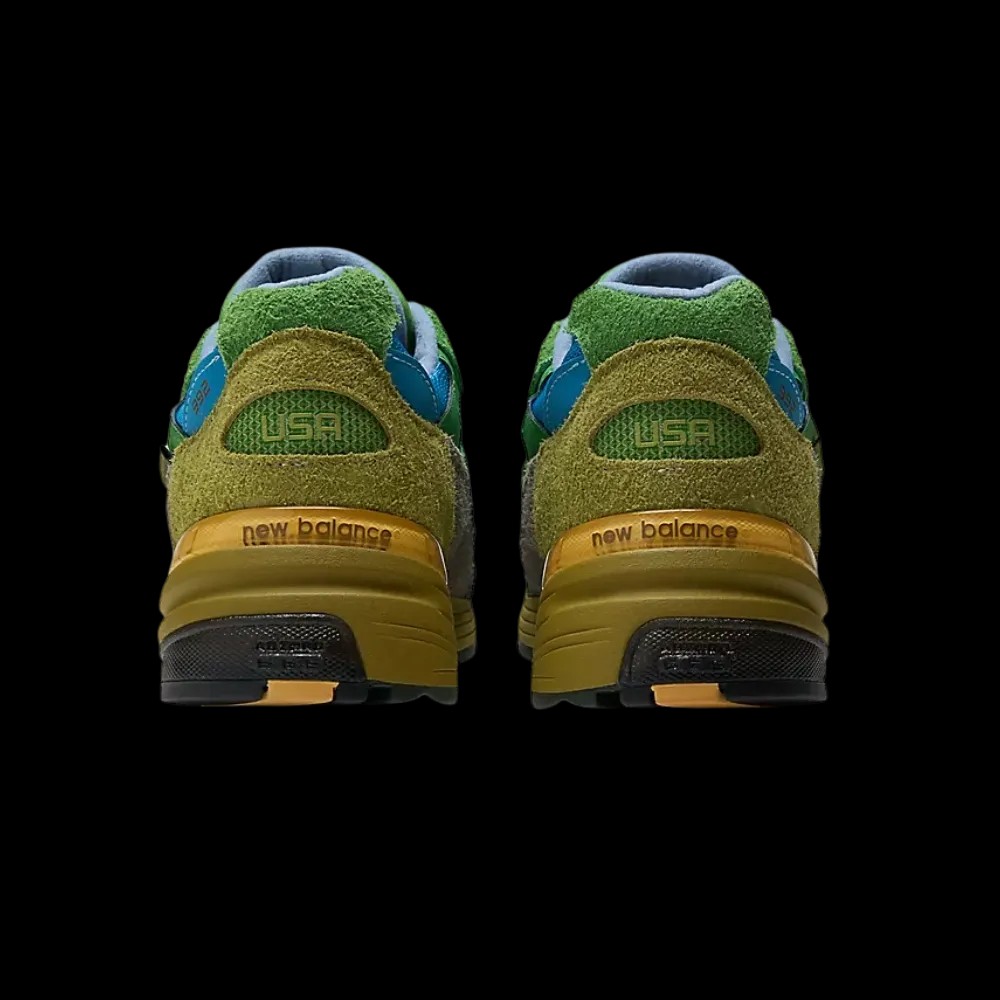 Salehe Bembury x New Balance 992 Made in USA 'Calm Be The Crater' - HypeFly India View 2