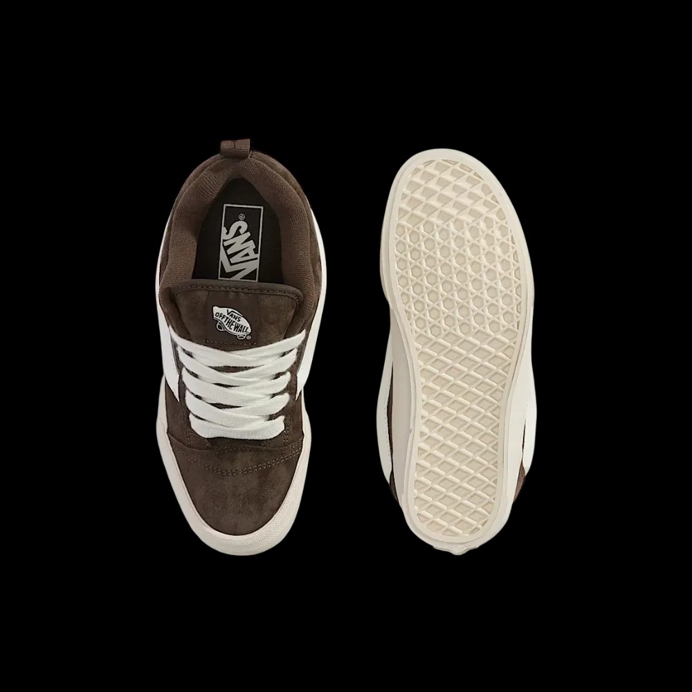 Vans Knu Skool Shoe Coal Brown - HypeFly India View 3