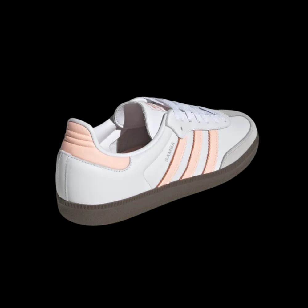 Adidas Samba OG 'White Clear Orange Gum' - HypeFly India View 4