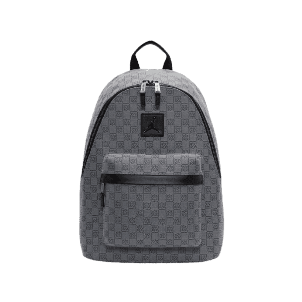 Jordan Monogram Backpack (20L) - Dark Smoke Grey - HypeFly India View 1