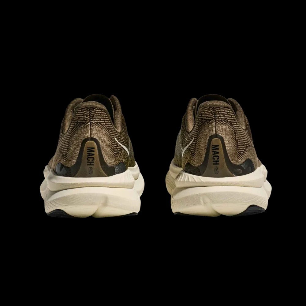 Hoka Mach 6 Antique Olive/Truffle Salt - HypeFly India View 4
