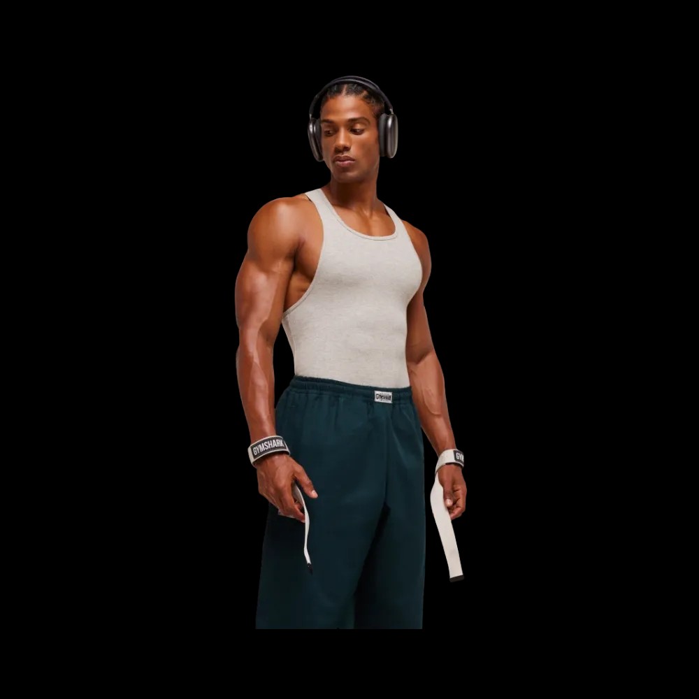 Gymshark Pumper Pants Deep Petrol Blue - HypeFly India View 4