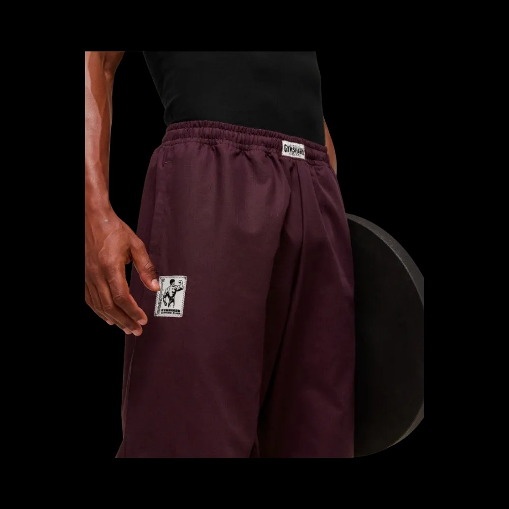 Gymshark Pumper Pants Cherry Purple - HypeFly India View 3