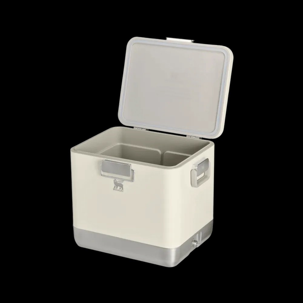 Stanley Lifted Spirits Steel Cooler Cream Gloss 55 QT - HypeFly India View 2