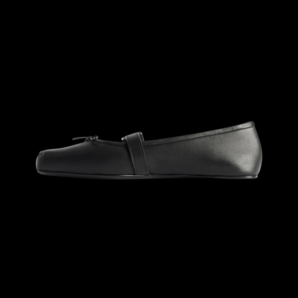Balenciaga Bel Air Ballerina In Black - HypeFly India View 3
