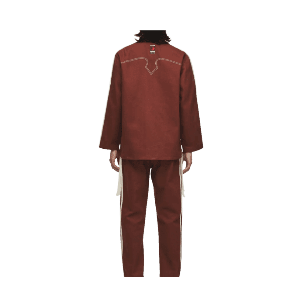 Adidas originals × Clot Track Jacket By Edison Chen CNY Brown - HypeFly India View 2