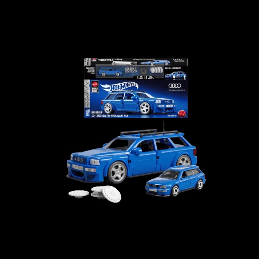 Hot Wheels Audi Avant RS2 Building Toy Kit - HypeFly India View 1