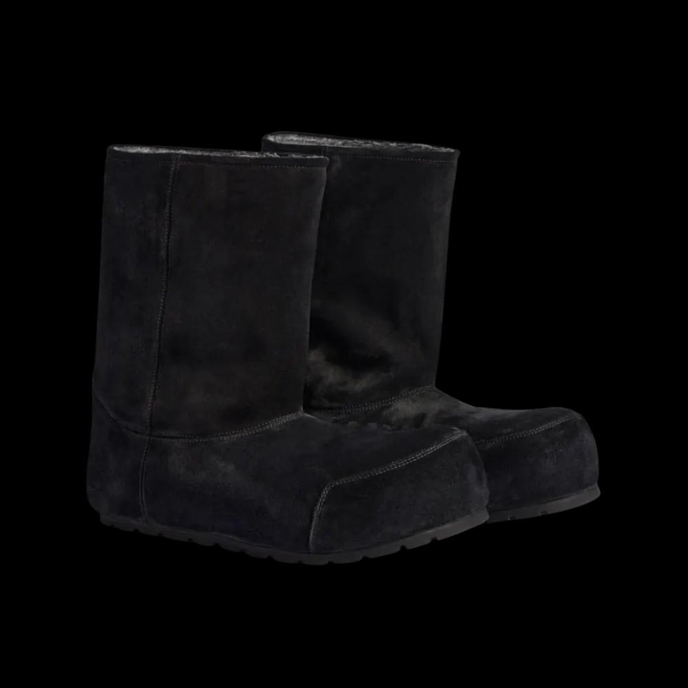 Balenciaga Dumbo Bootie In Black - HypeFly India View 5
