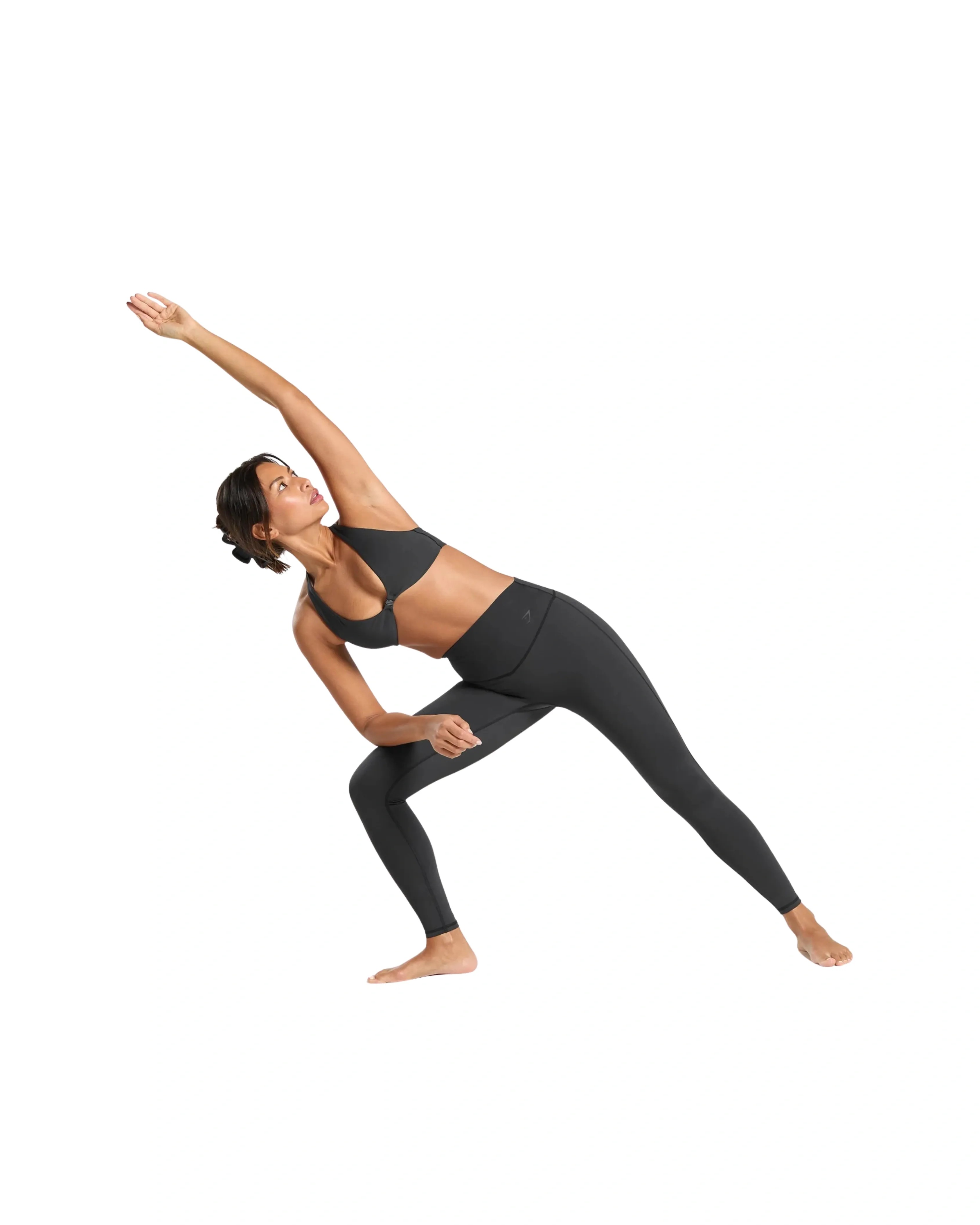 Gymshark Elevate Leggings 2.0 Regular Black - HypeFly India View 4